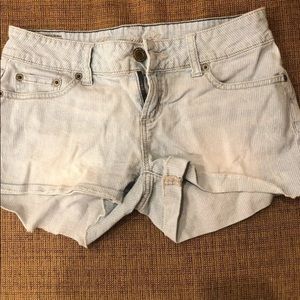 American Eagle Striped Shorts Size 2